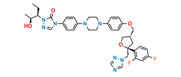 Picture of Posaconazole Diastereoisomer 4 (S,S,R,S)