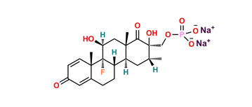 Picture of Dexamethasone Sodium phosphate EP Impurity F Disodium Salt