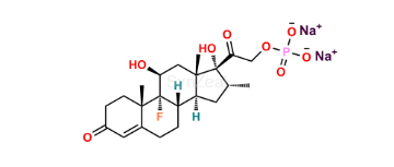 Picture of Dexamethasone Sodium phosphate EP Impurity H Disodium Salt