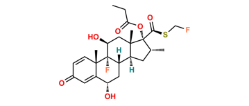 Picture of Desfluoro 6-Alpha Hydroxy Fluticasone