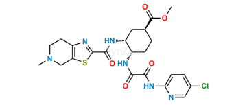 Picture of Edoxaban Cyclohexyl Methyl Ester Impurity