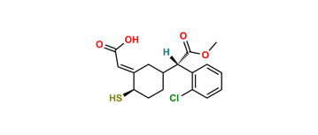 Picture of Clopidogrel thiol metabolite H2