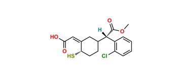 Picture of Clopidogrel thiol metabolite H3