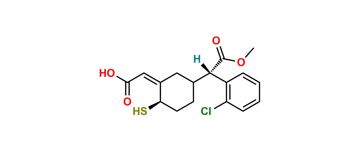 Picture of Clopidogrel thiol metabolite H4