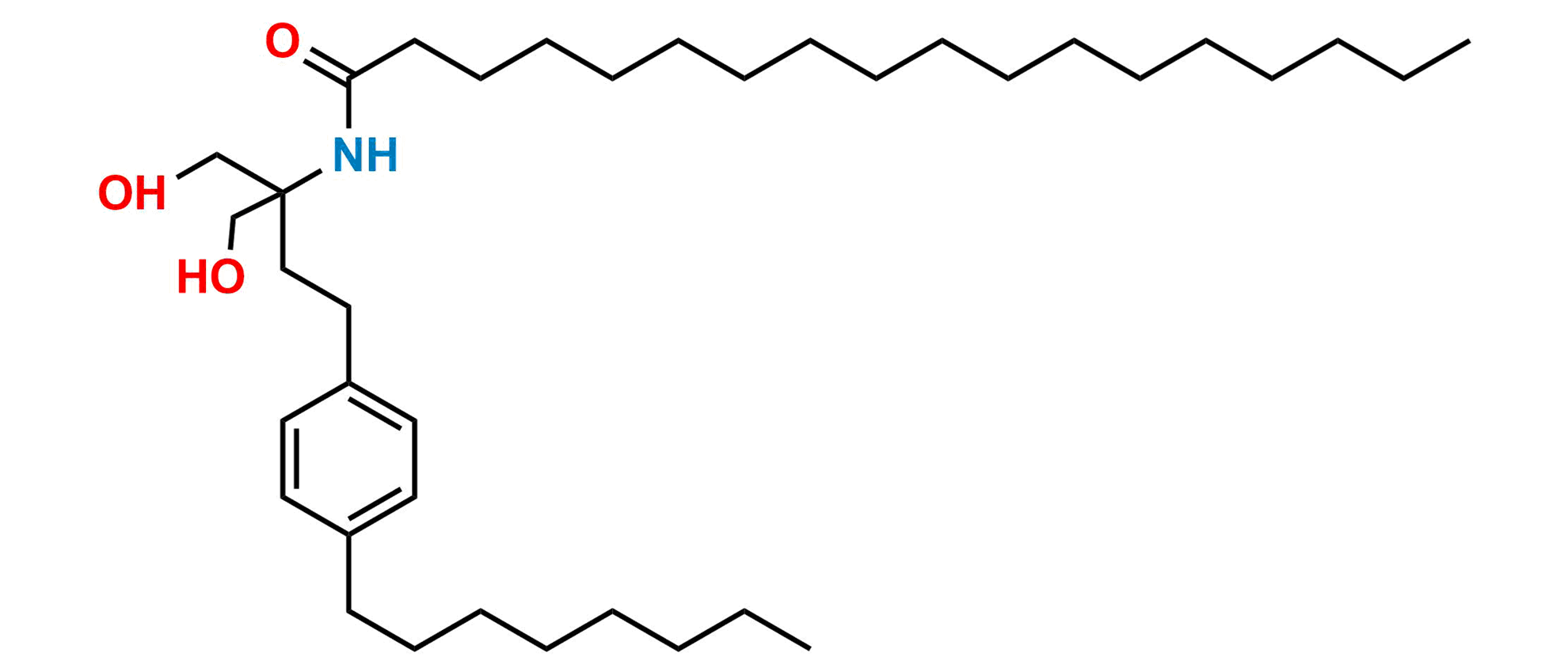 Picture of Fingolimod Stearate Amide