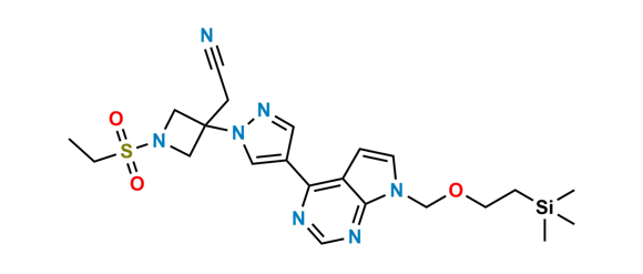 Picture of Ruxolitinib SEM-Sulfonyl Impurity