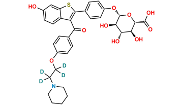 Picture of Raloxifene D4 4-glucuronide