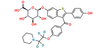 Picture of Raloxifene D4 6-glucuronide