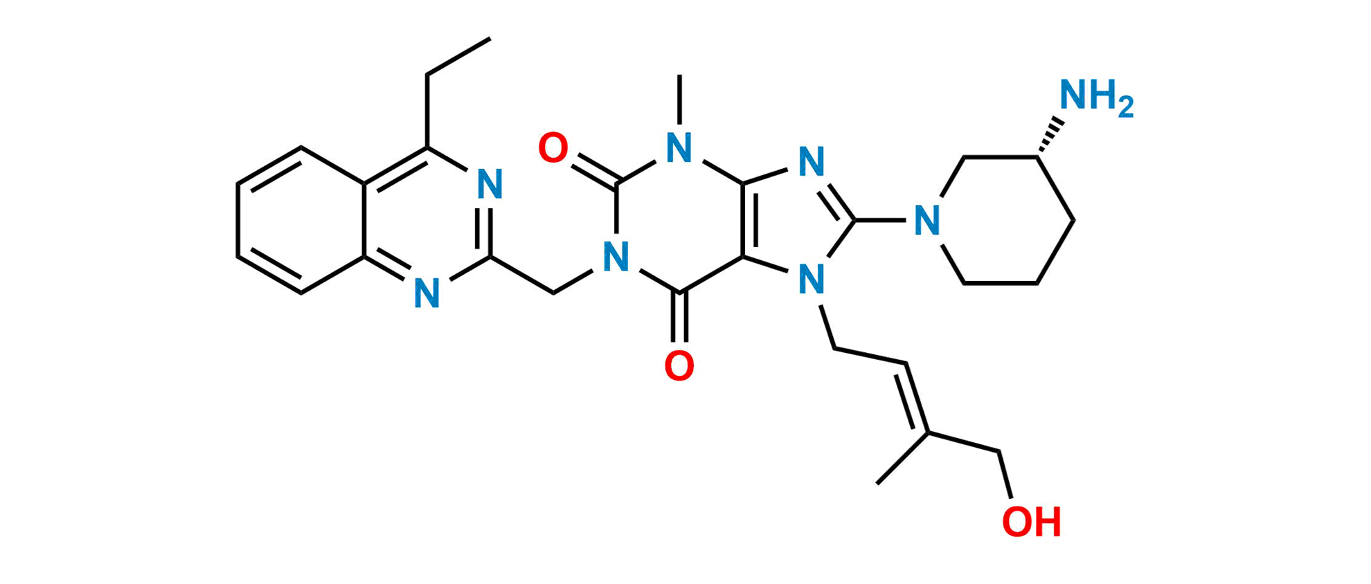 Picture of Hydroxy Methyl Linagliptin