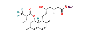 Picture of Lovastatin-d3 Hydroxy Acid Sodium Salt