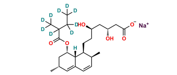 Picture of Lovastatin-d9 Hydroxy Acid Sodium Salt 