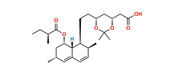 Picture of Lovastatin Hydroxy Acid 3,5-Acetonide