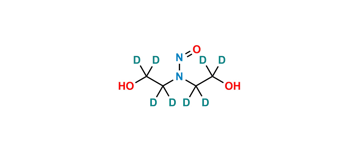 Picture of Nitrosobis(2-hydroxyethyl)amine-d8