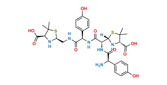 Picture of Amoxicillin Open Ring Decarboxylated Dimer 