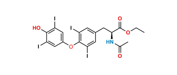 Picture of N-Acetyl L-Thyroxine Ethyl Ester