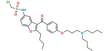 Picture of S-Desmethyl S-Chloromethyl Dronedarone