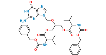 Picture of Ganciclovir-Cbz-L-Valine Diester