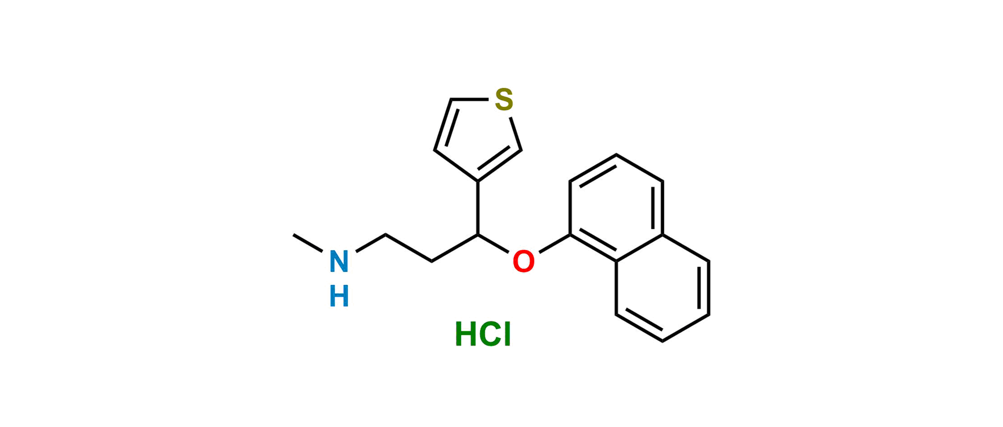 Picture of rac Duloxetine 3-Thiophene Isomer