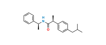 Picture of (S,S)-N-(1-Phenylethyl) Ibuprofen Amide