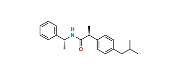 Picture of (R,S)-N-(1-Phenylethyl) Ibuprofen Amide