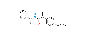 Picture of (S,R)-N-(1-Phenylethyl) Ibuprofen Amide