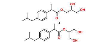 Picture of Ibuprofen 1,2,3-Propanetriol Esters (Mixture of Regio- and Stereoisomers)