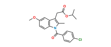 Picture of Indomethacin Isopropyl Ester Impurity