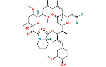 Picture of Tacrolimus-13C,D2