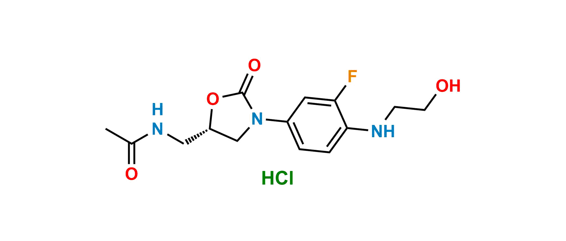 Picture of N,O-Desethylene Linezolid HCl