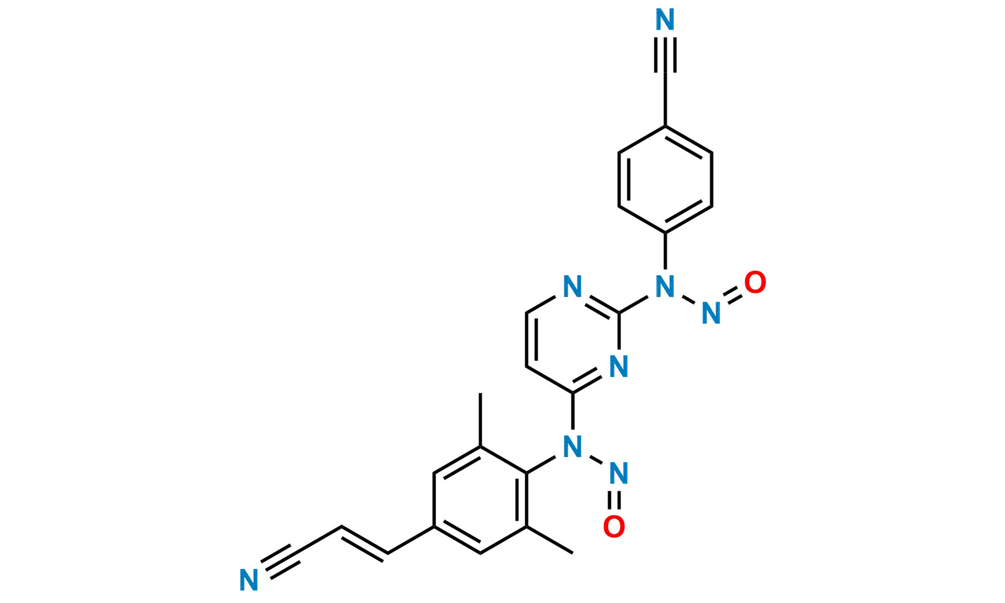 Picture of Dinitroso Rilpivirine