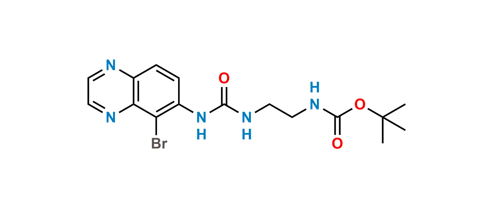 Picture of N-tert-Butyloxycarbonyl Hydroxy Brimonidine