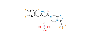 Picture of Sitagliptin EP Impurity A (phosphate salt)