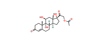 Picture of 9 Alpha Hydroxyl Hydrocortisone Acetate