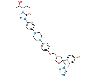 Picture of Posaconazole Diastereoisomer 11 (R,S,S,S)