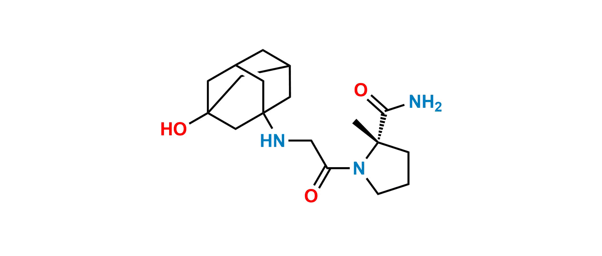 Picture of Vildagliptin Impurity B