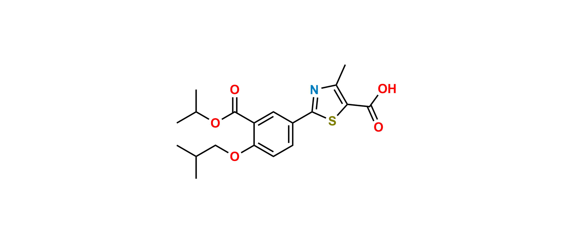 Picture of Isopropyloxycarbonyl Febuxostat