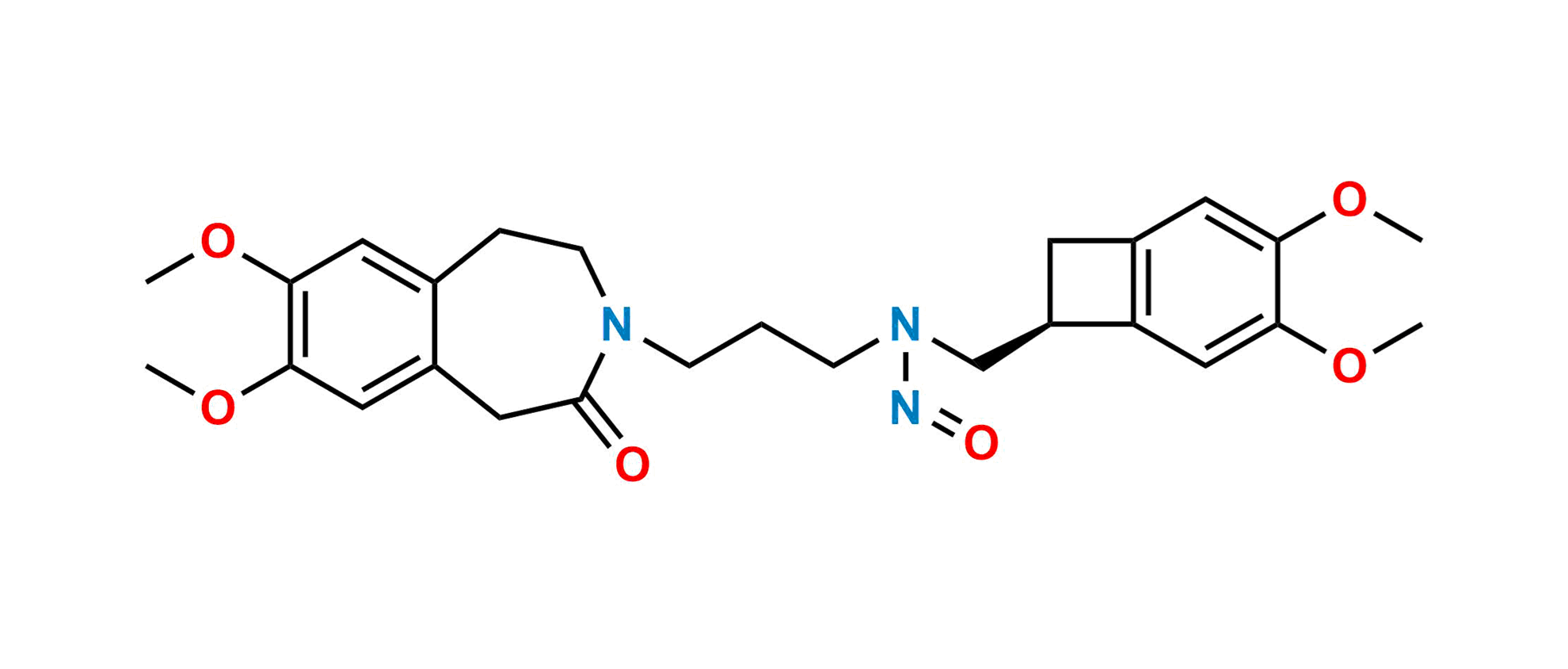 Picture of N-Nitroso N-Desmethyl Ivabradine