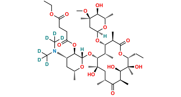 Picture of Erythromycin Ethyl Succinate-D6