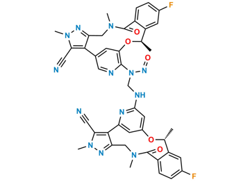 Picture of N-Nitroso Lorlatinib Impurity 2