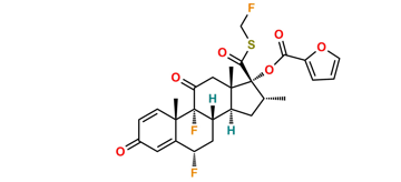 Picture of Fluticasone Furoate 11-Keto Impurity