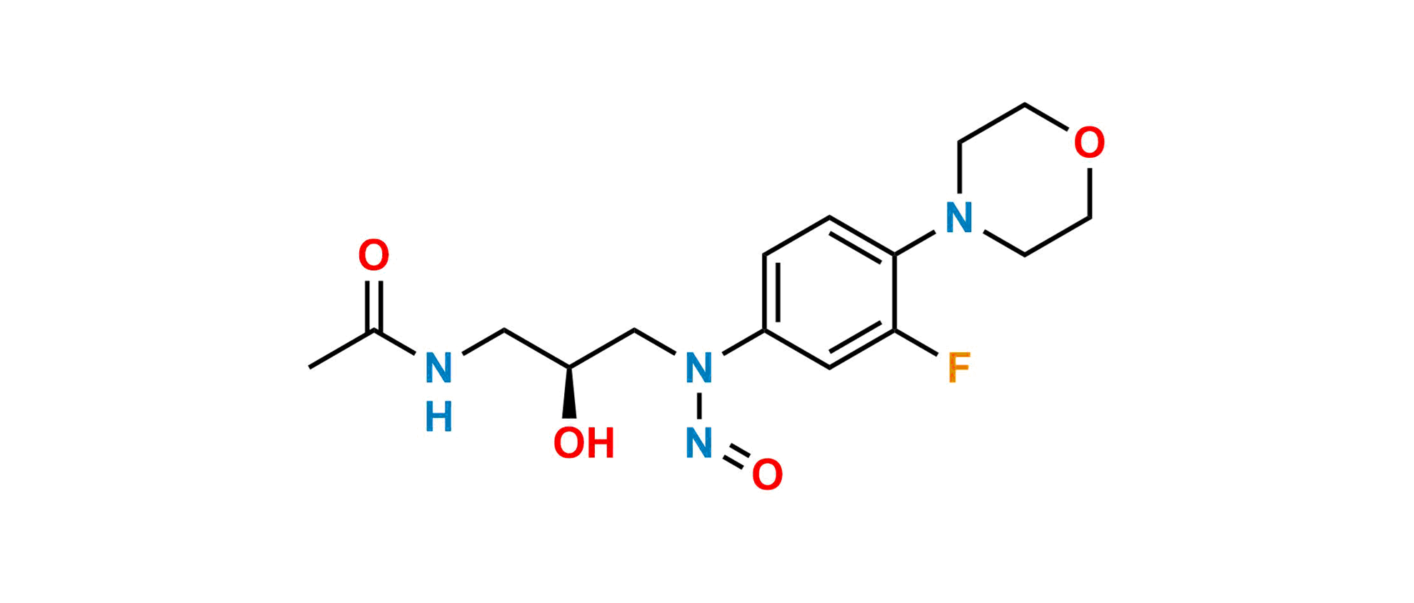 Picture of N-Nitroso Linezolid Descarbonyl (R)-Isomer