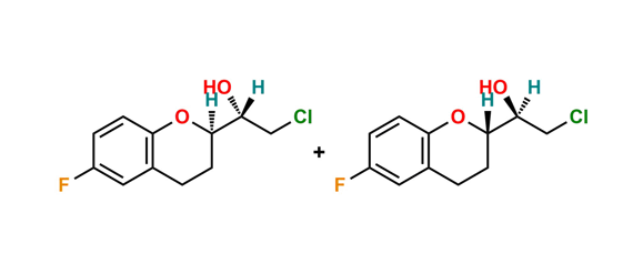 Picture of Nebivolol stage-V Isomer- A Chloride Impurity 