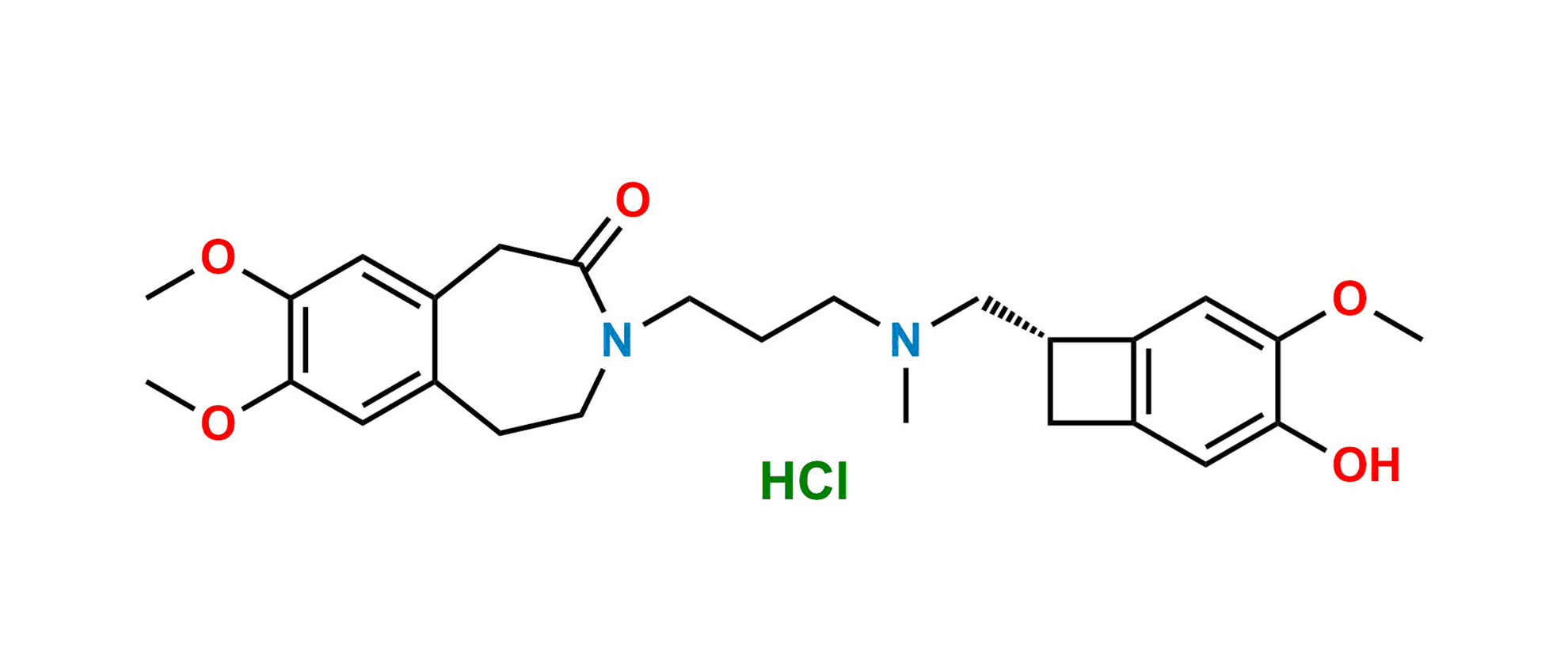 Picture of 3-Hydroxy Ivabradine Hydrochloride