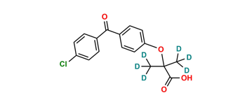 Picture of Fenofibric Acid D6