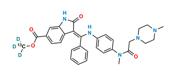 Picture of Nintedanib 13C D3