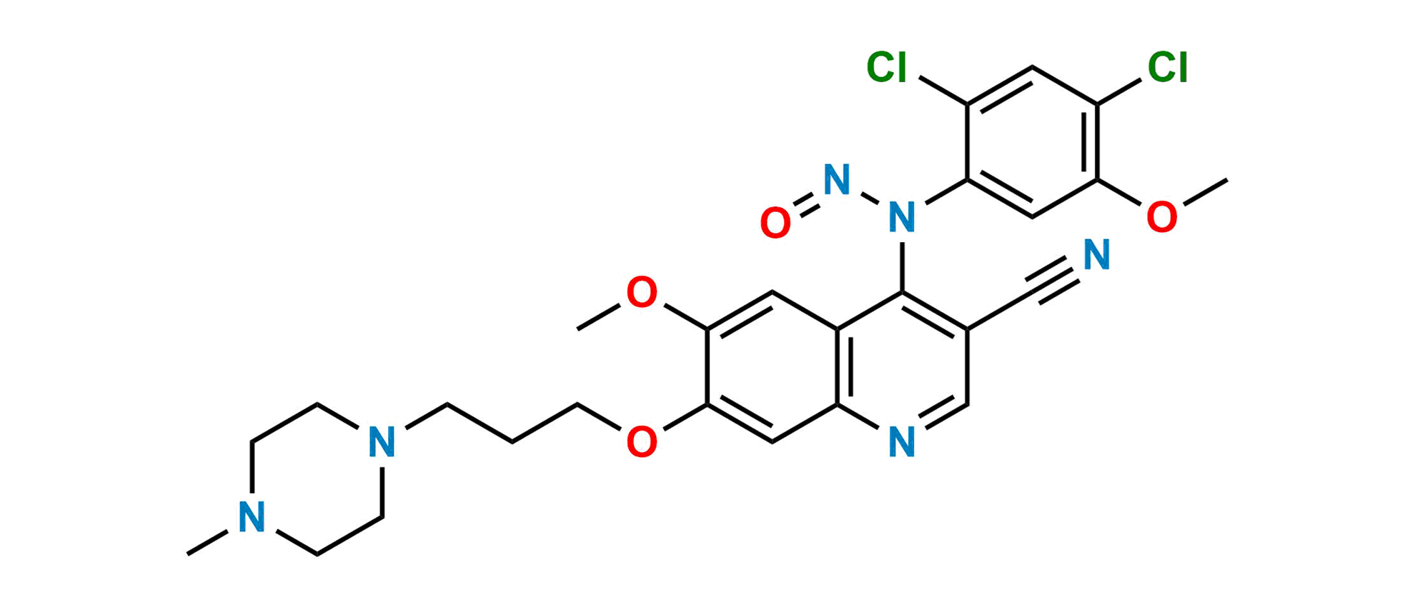 Picture of Bosutinib Nitroso Impurity 1