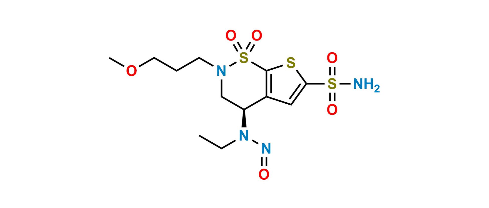 Picture of Brinzolamide Nitroso Impurity