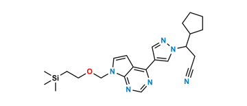 Picture of Ruxolitinib Acrylo pyrimidine Impurity