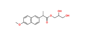 Picture of Naproxen Glycerol Ester Impurity (Mixture of Diastereomers)