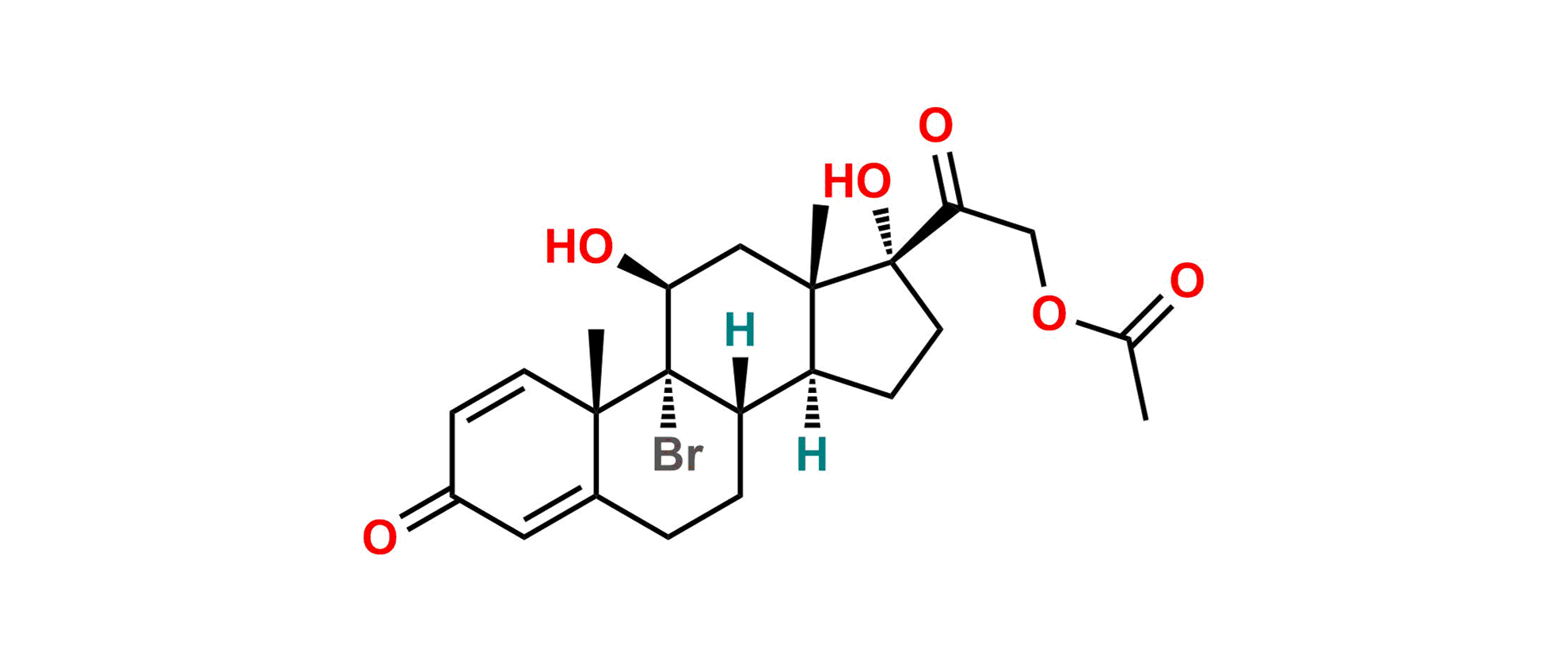 Picture of 9-Bromo Prednisolone Acetate